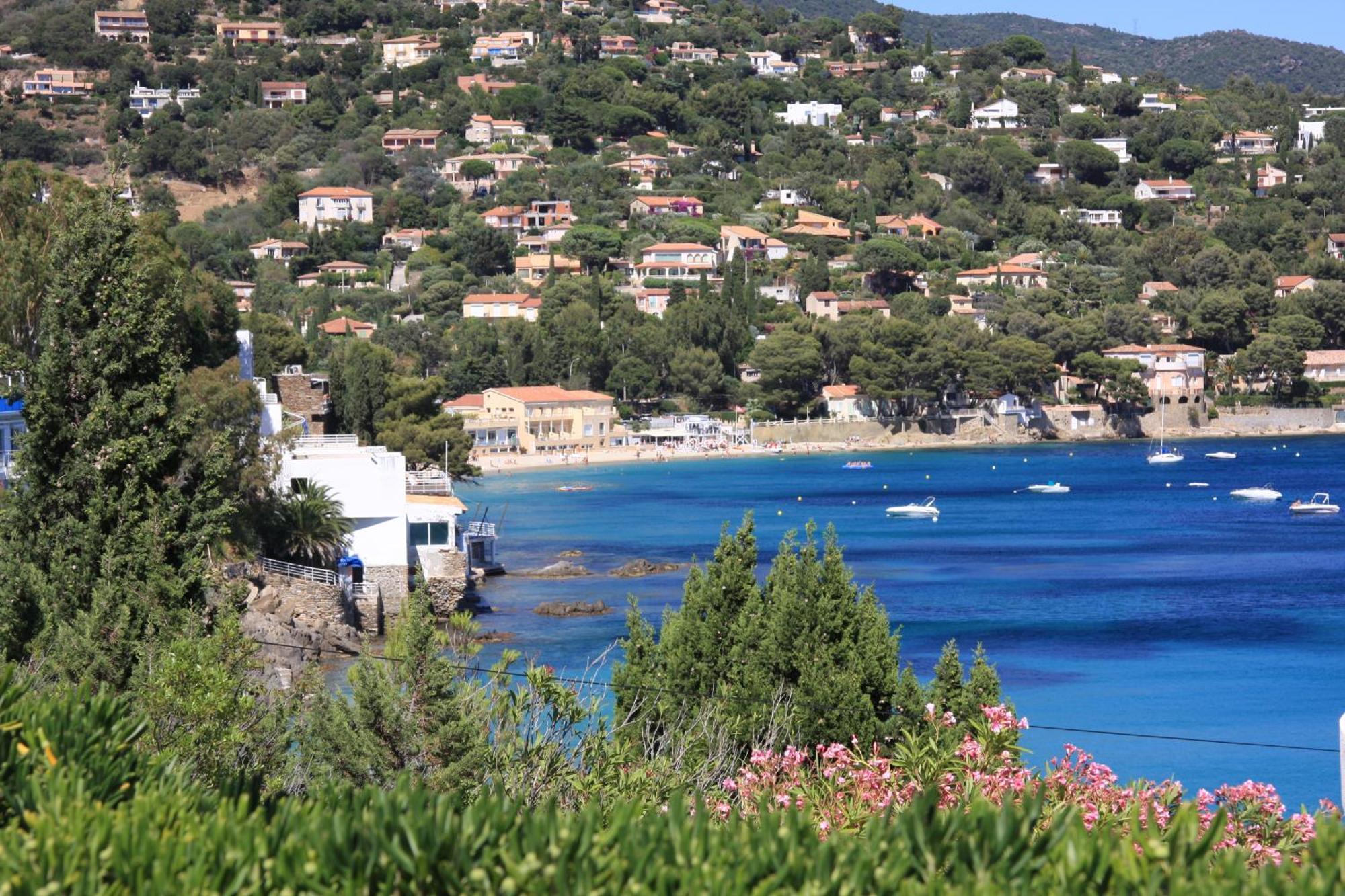 Les Alcyons Hotell Le Lavandou Eksteriør bilde